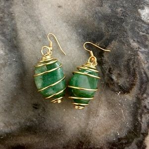 Green Aventurine Earrings